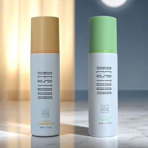 AM + PM Essentials Duo - Restoor Skin Essentials - Quality Anti Aging Serums