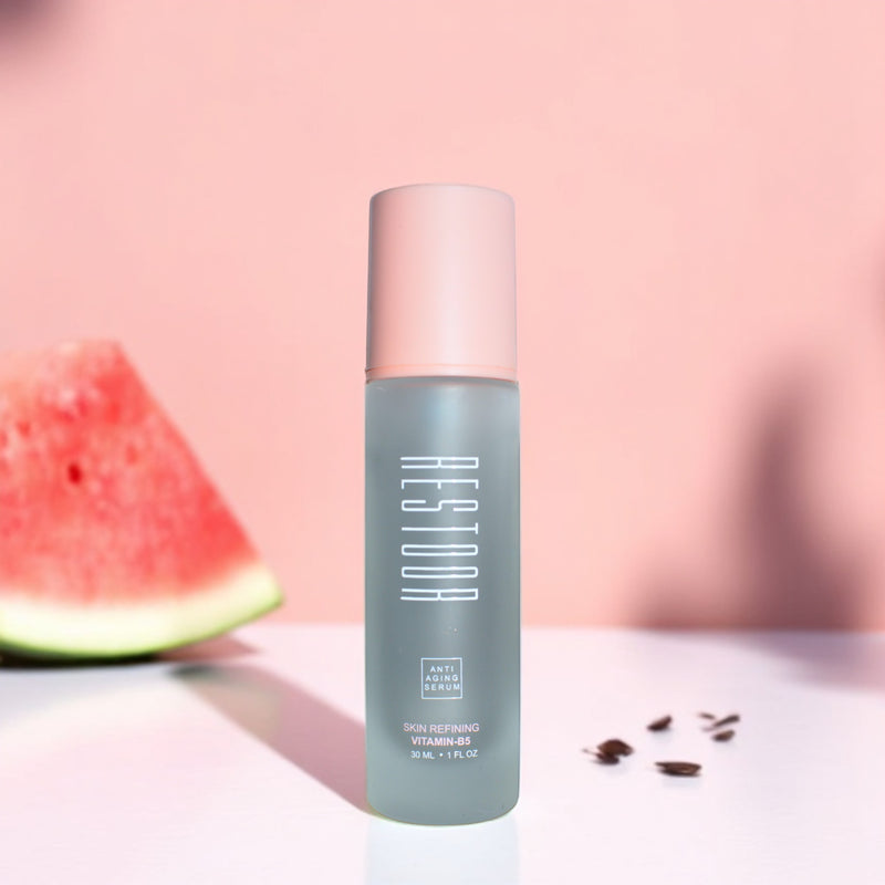 Skin Refining Vitamin-B5 Serum for Dry Skin - Restoor Skin Essentials - Quality Anti Aging Serums