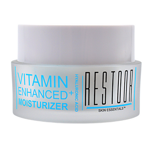 Vitamin Enhanced Moisturizer with Hyaluronic-Acid - Restoor Skin Essentials - Quality Anti Aging Serums
