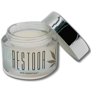 CBD Cream Relief Body Balm - Restoor Skin Essentials - Quality Anti Aging Serums
