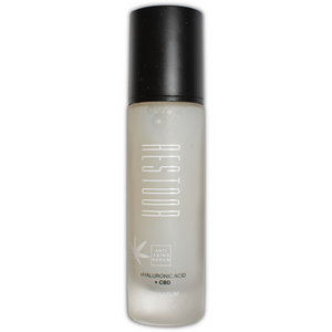 Hyaluronic Acid CBD Serum - Restoor Skin Essentials - Quality Anti Aging Serums